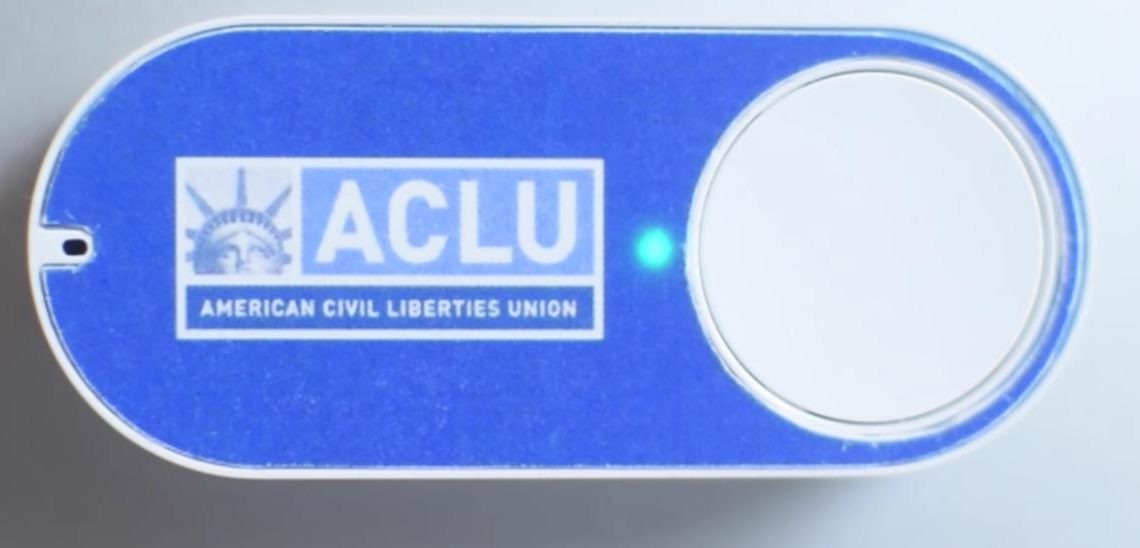 Coder turns AWS IoT Button into ACLU donation button